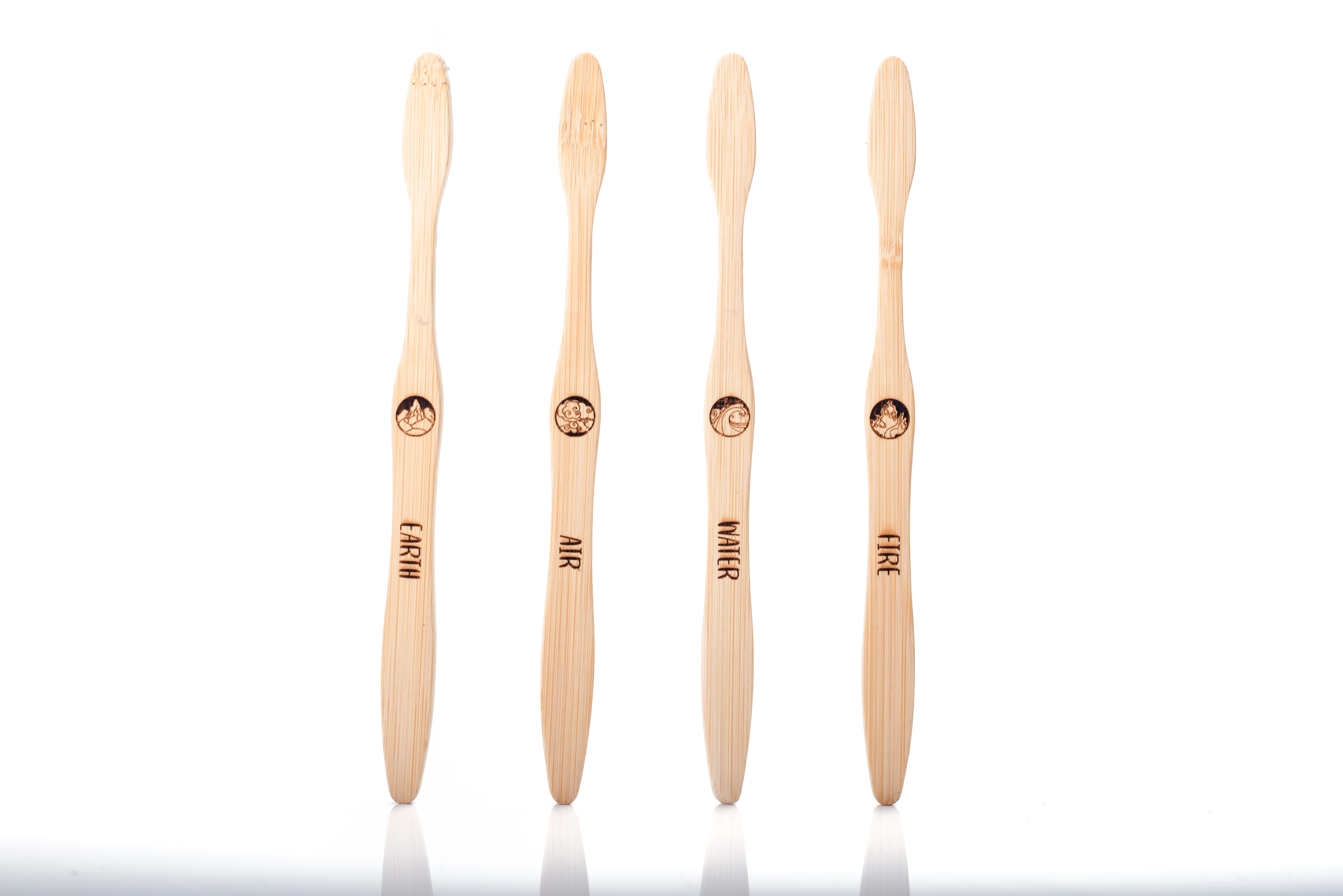 NUP Living - 4 elements edition - Bamboo toothbrush